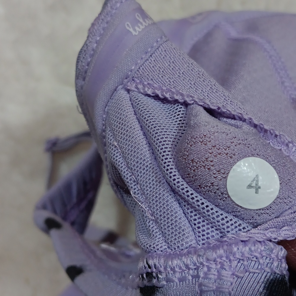 Lululemon athletic purple tank top womens sz 4 - Picture 10 of 11